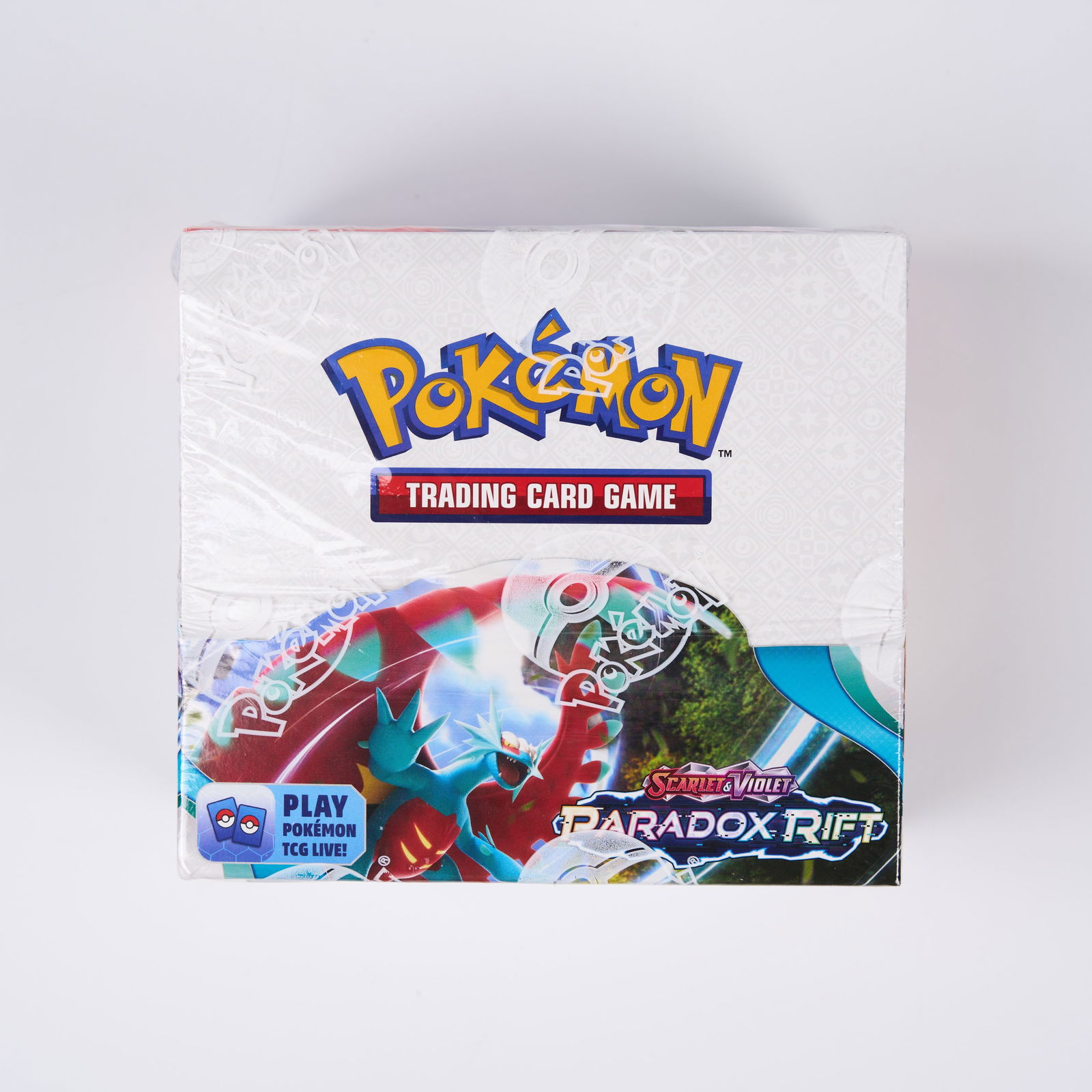 Paradox Rift Sealed Booster Box 2023 Factory Sealed: SV04 Paradox Rift was the fourth set in the Scarlet & Violet era of trading cards and originally released in November 2023. This factory sealed booster box contains 36 sealed booster packs. The shrink