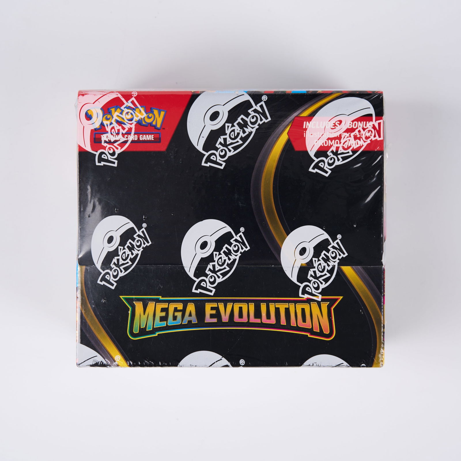 Mega Evolution Enhanced Sealed Booster Box 2025 Factory Sealed: The Mega Evolution expansion marks the start of the Mega Evolution era of the Trading Card Game and coincides with Legends ZA. This factory sealed enhanced booster box contains 36 booster packs of Meg