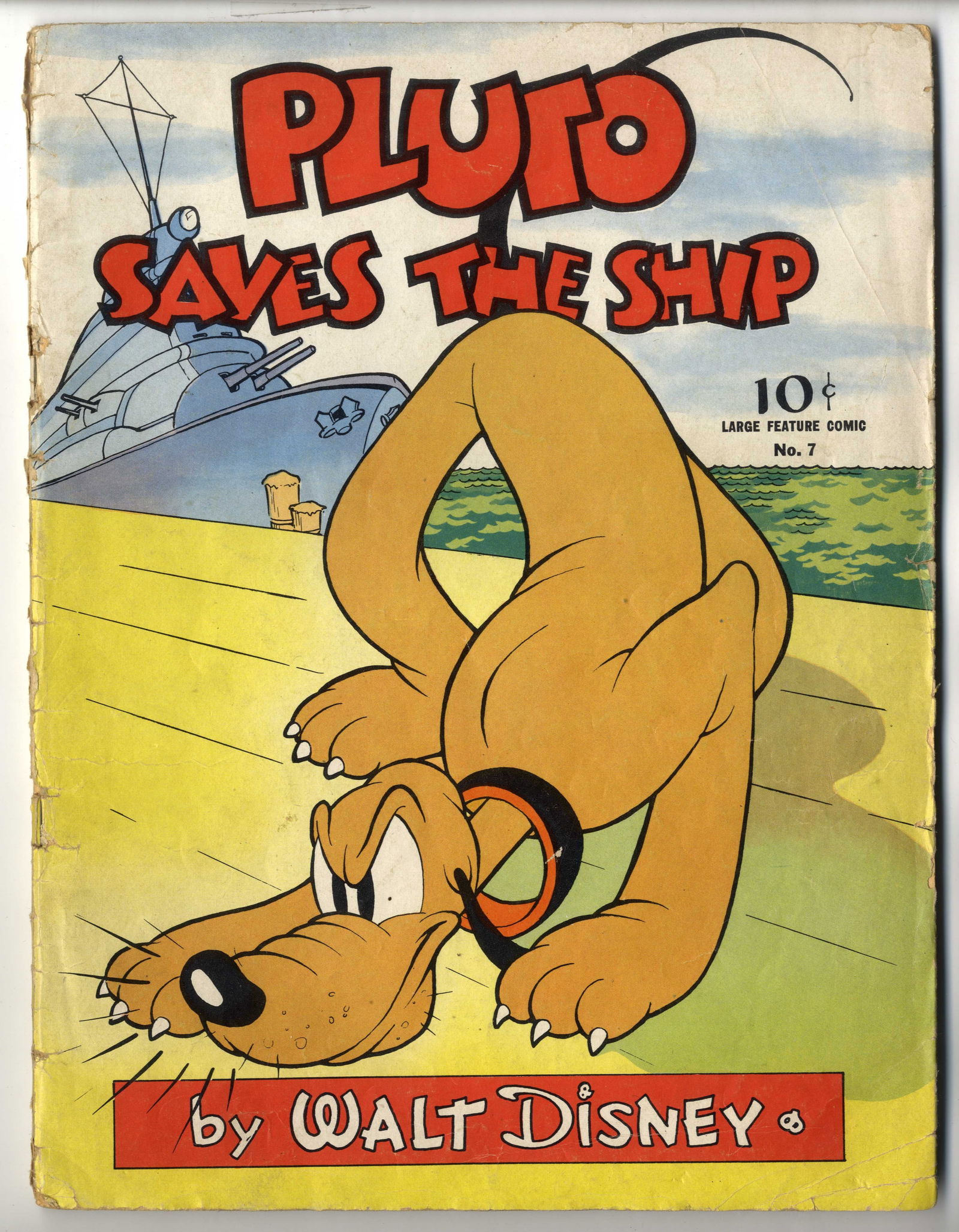 Large Feature Comics #7 (Dell, 1942): Large Feature Comics #7 (Dell, 1942).By Jack Hannah and Carl Banks. This is Banks first comic book work