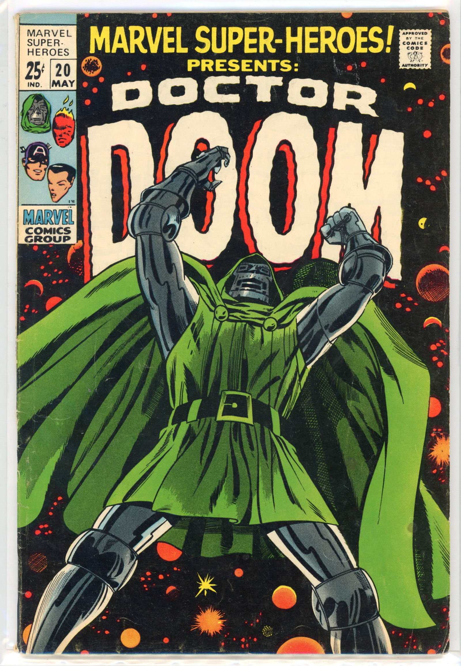 Marvel Super-Heroes #20 (Marvel Comics, 1969) First appearance of Valeria (1 of 2)