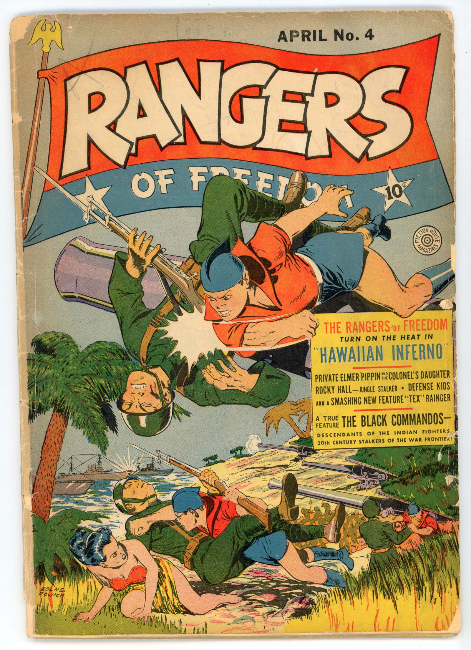 Rangers Comics #4 and #51 (Fiction House, 1942 & 1950) (1 of 4)