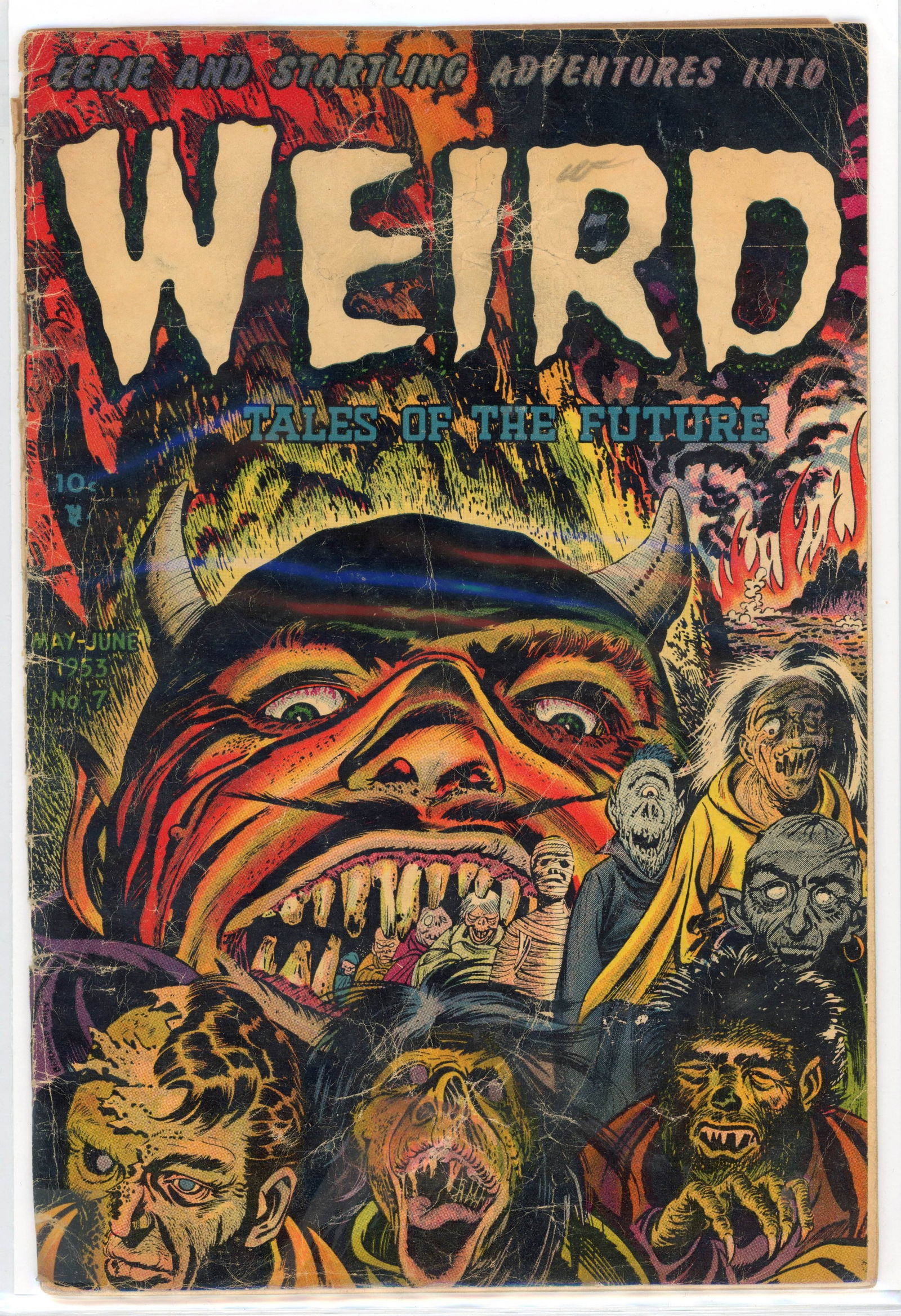Weird Tales of the Future #7 (Stanley Morse, 1953) CGC 2.0: Weird Tales of the Future #7 (Stanley Morse, 1953). CGC 2.0.Cover art by Bernard Baily. Interior art by Basil Wolverton.