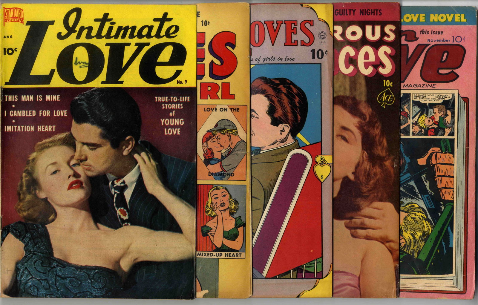 Group of Romance Comics (Various Publishers, 1940s-1950s) Bundle of 12 Issues (1 of 3)