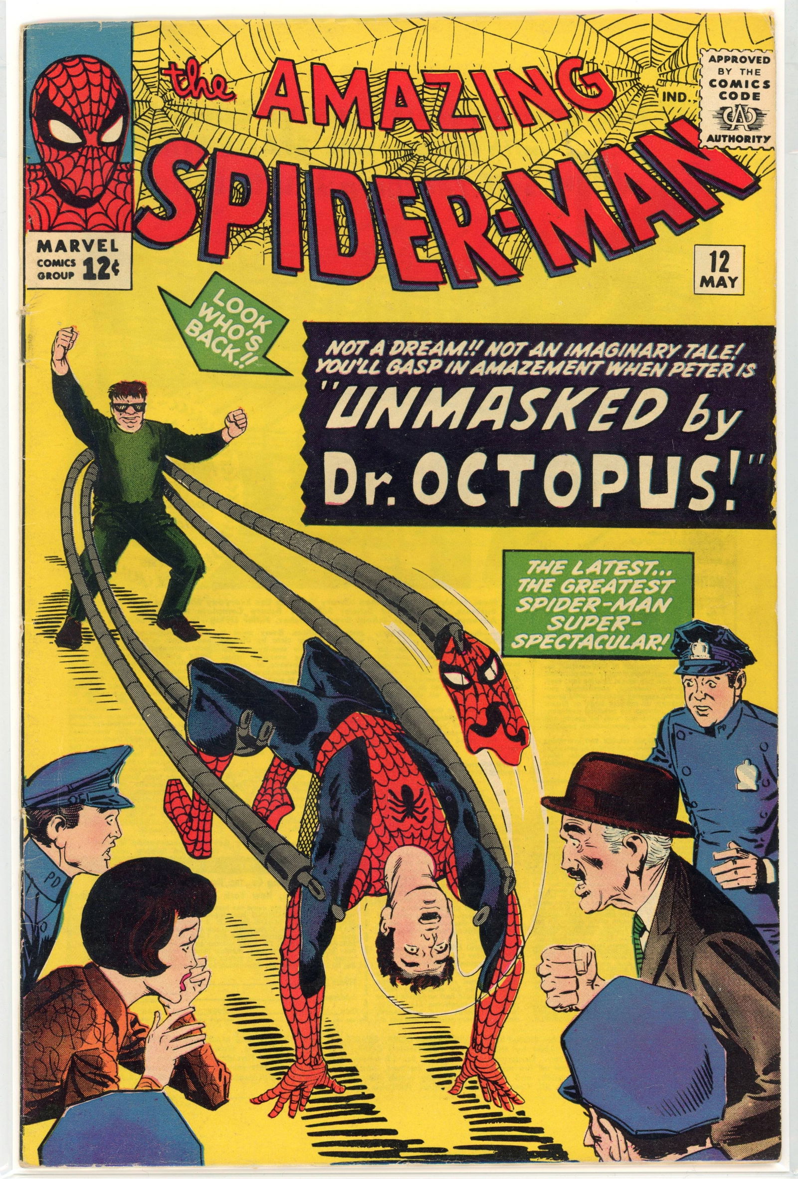 Amazing Spider-Man #12 (Marvel Comics, 1964) Third appearance of Dr. Octopus (1 of 2)