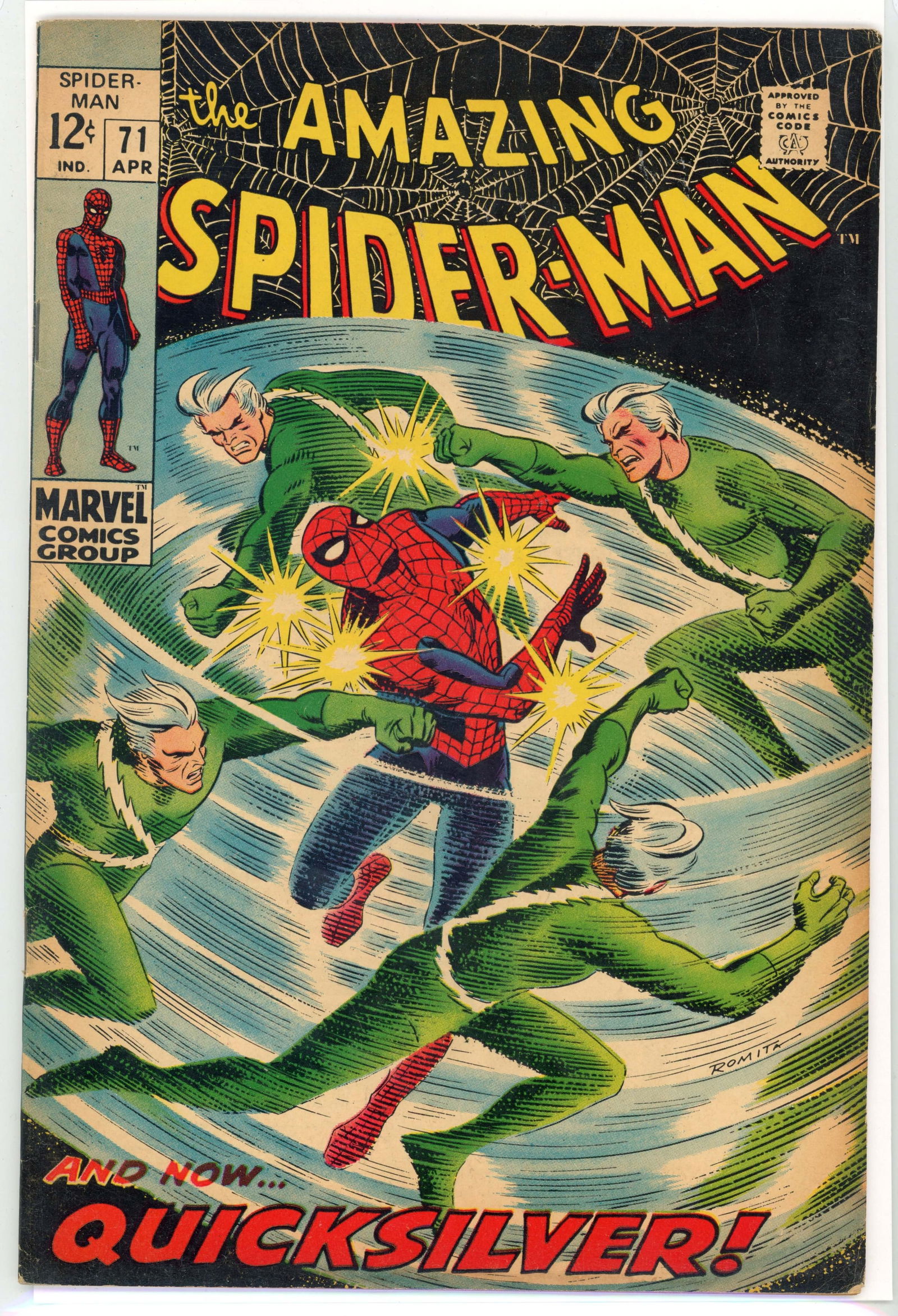 Amazing Spider-Man #71 (Marvel Comics, 1969) (1 of 2)
