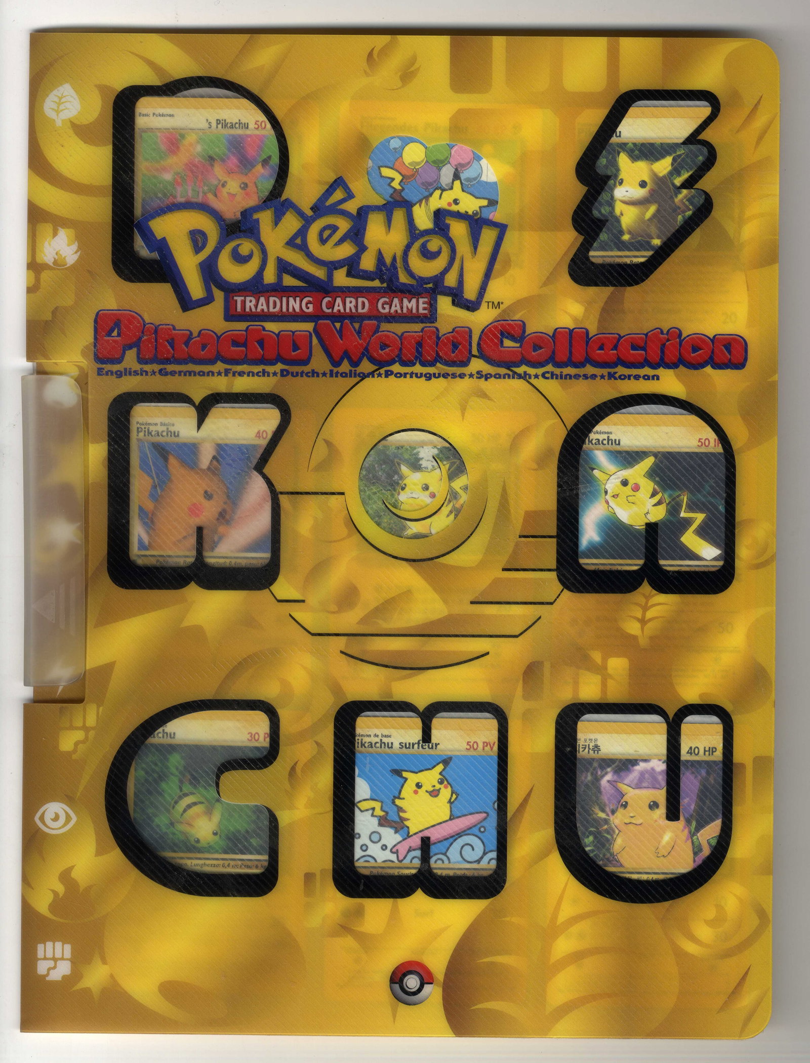 Pikachu World Collection (2000) - 9/9 cards with Binder (1 of 3)