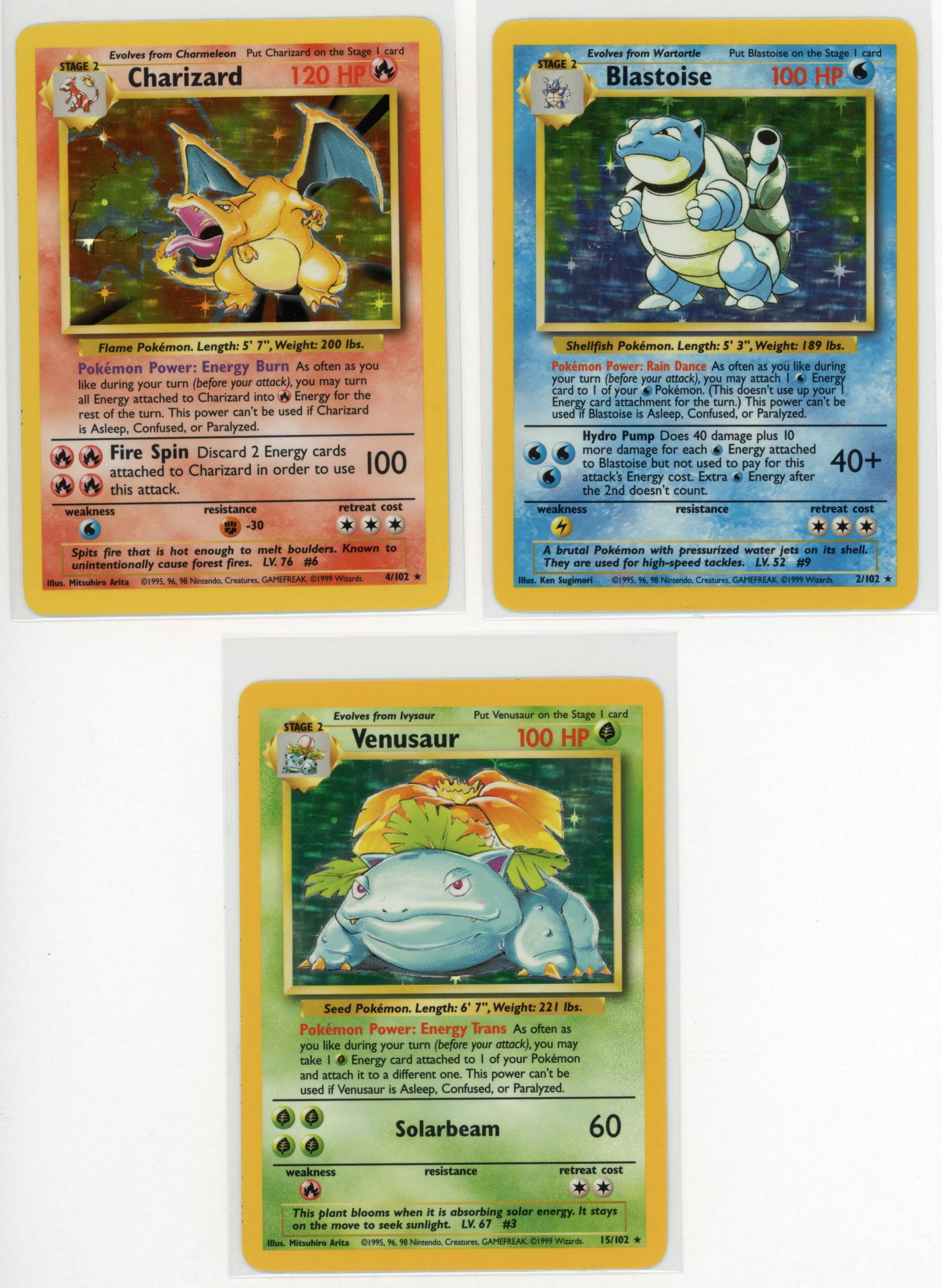 Base Set - ??Unlimited & 4th Print - All Holos + Partia (1 of 6)