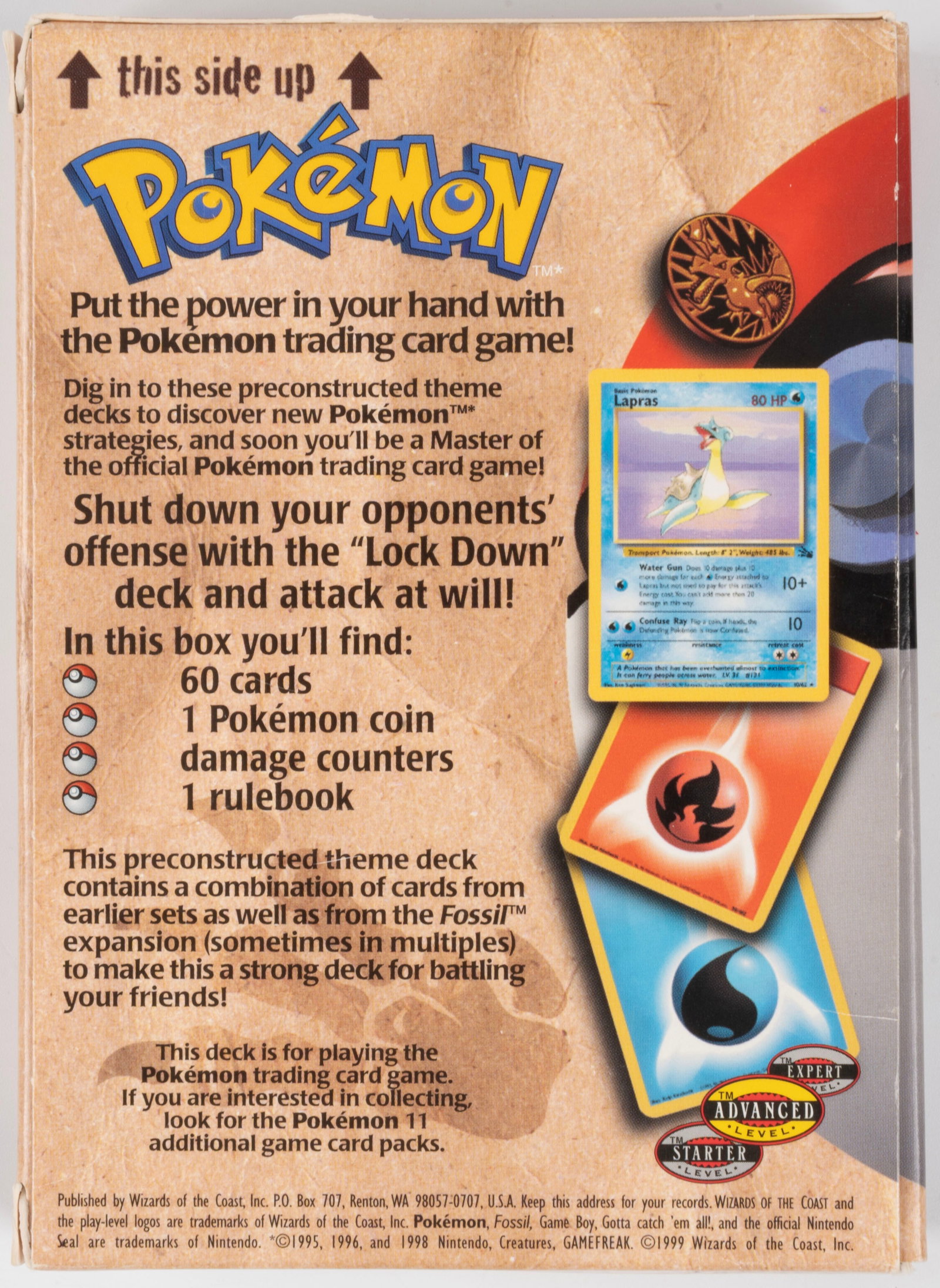 Lockdown Theme Deck - Opened, as New - 2