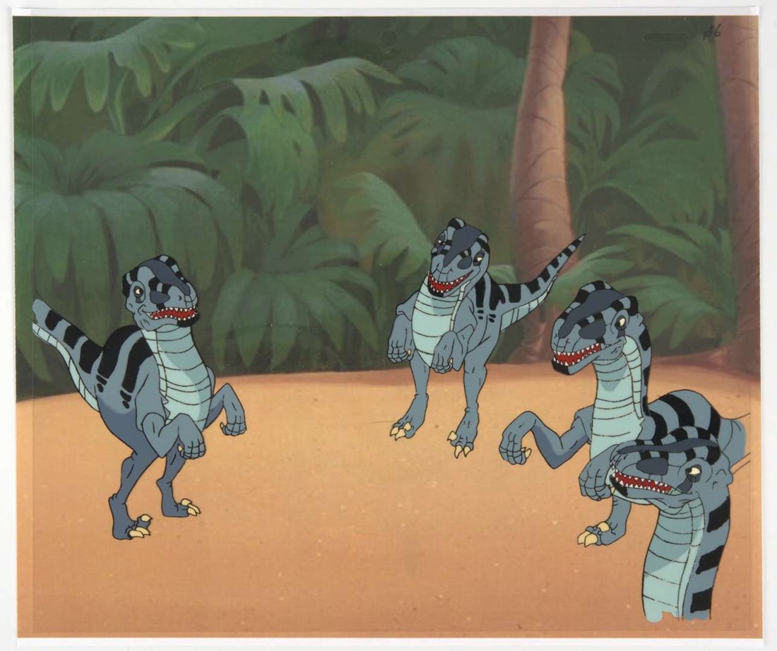 Cadillacs and Dinosaurs Original Hand Painted Production Cels (Nelvana Limited, 1993-1994) Total 5 (1 of 11)