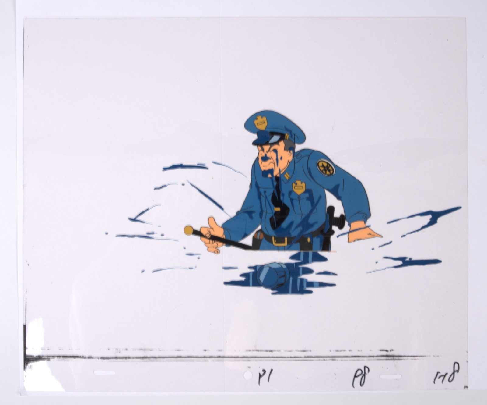 Collection Of Various Model Sheets and Original Animation Cel of Spotty from SuperTed (Hanna Barbera (1 of 5)