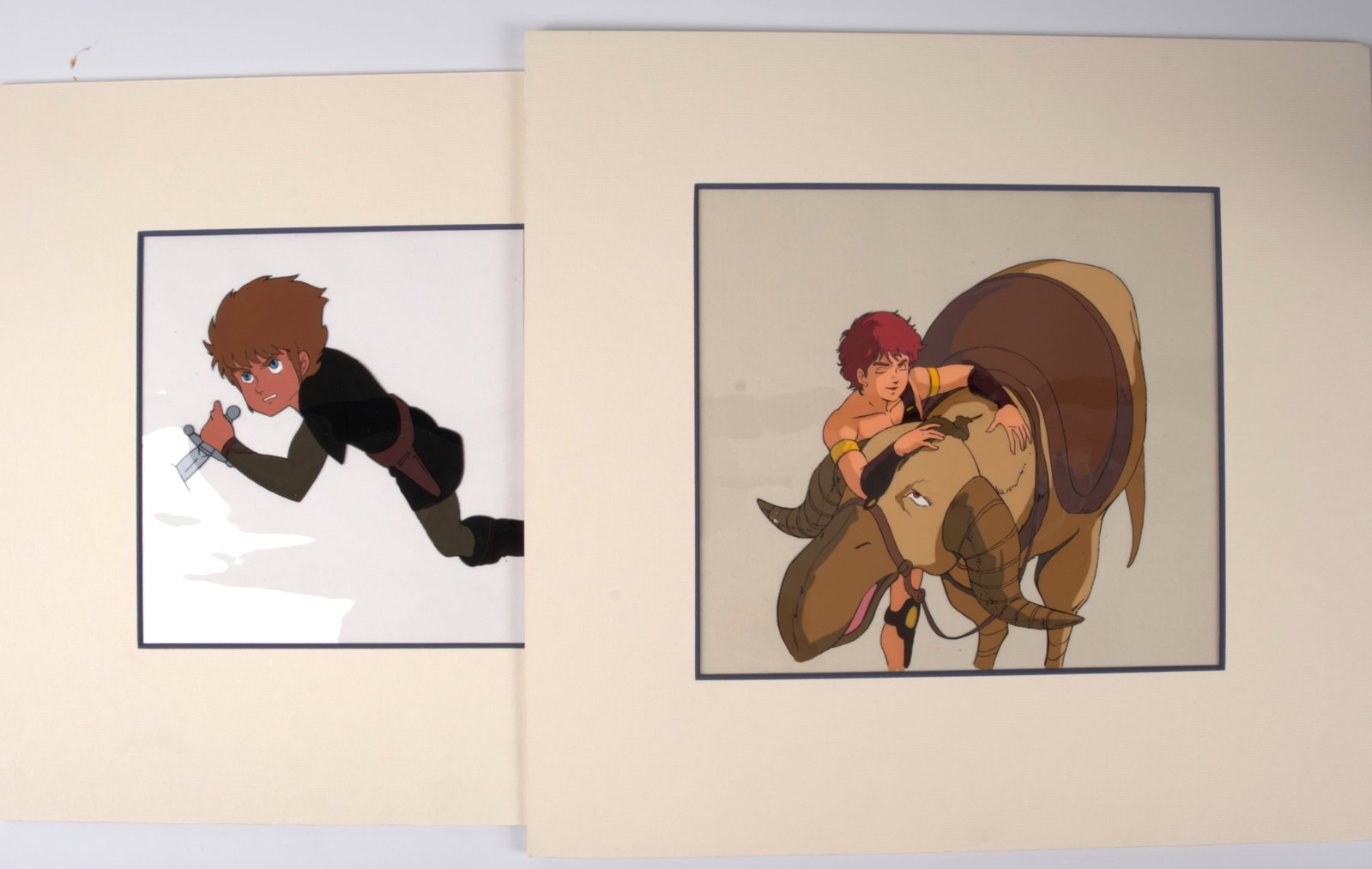 Panzer World Galient Original Production Animation Cel (Sunrise, 1984) Total 2 (1 of 5)