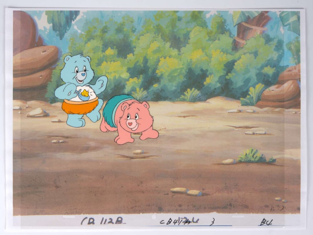Care Bears Animation Original Hand Painted Production Cel (DIC Enterprises, 1985) Total 2 (1 of 5)