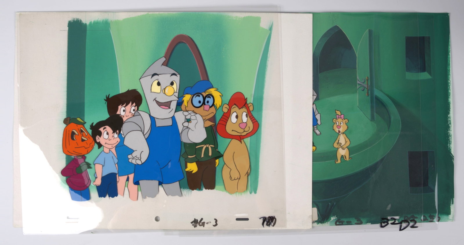 The Oz Kids Original Hand Painted Production Cel and Background (Hyperion Animation, 1996) Total 2 (1 of 9)