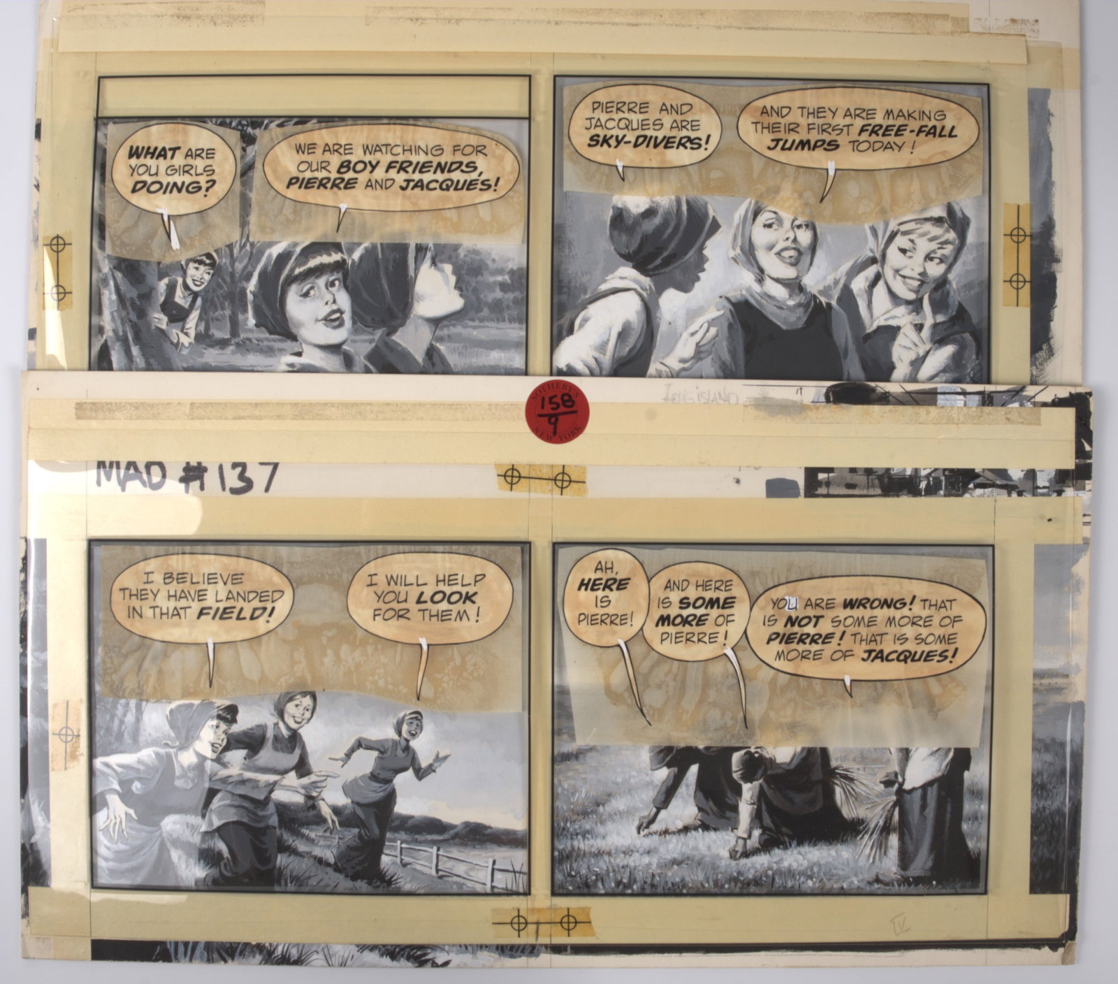 Jack Rickard Mad #137 If The World's Greatest Painters Drew The Comics of The Gleaners by (1 of 8)