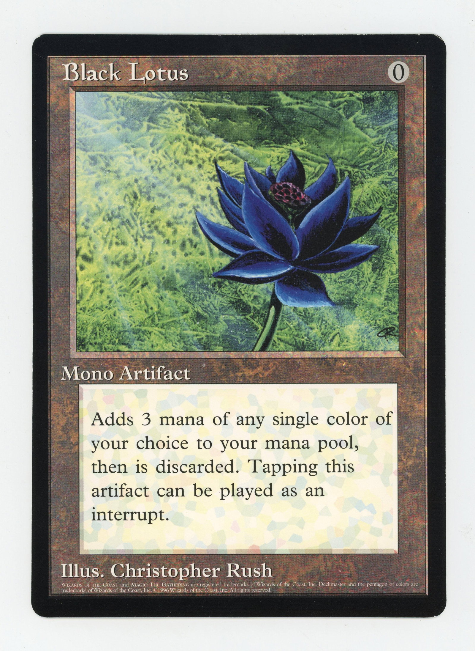 Black Lotus - 6x9 Oversized Promo (EX) (1 of 2)