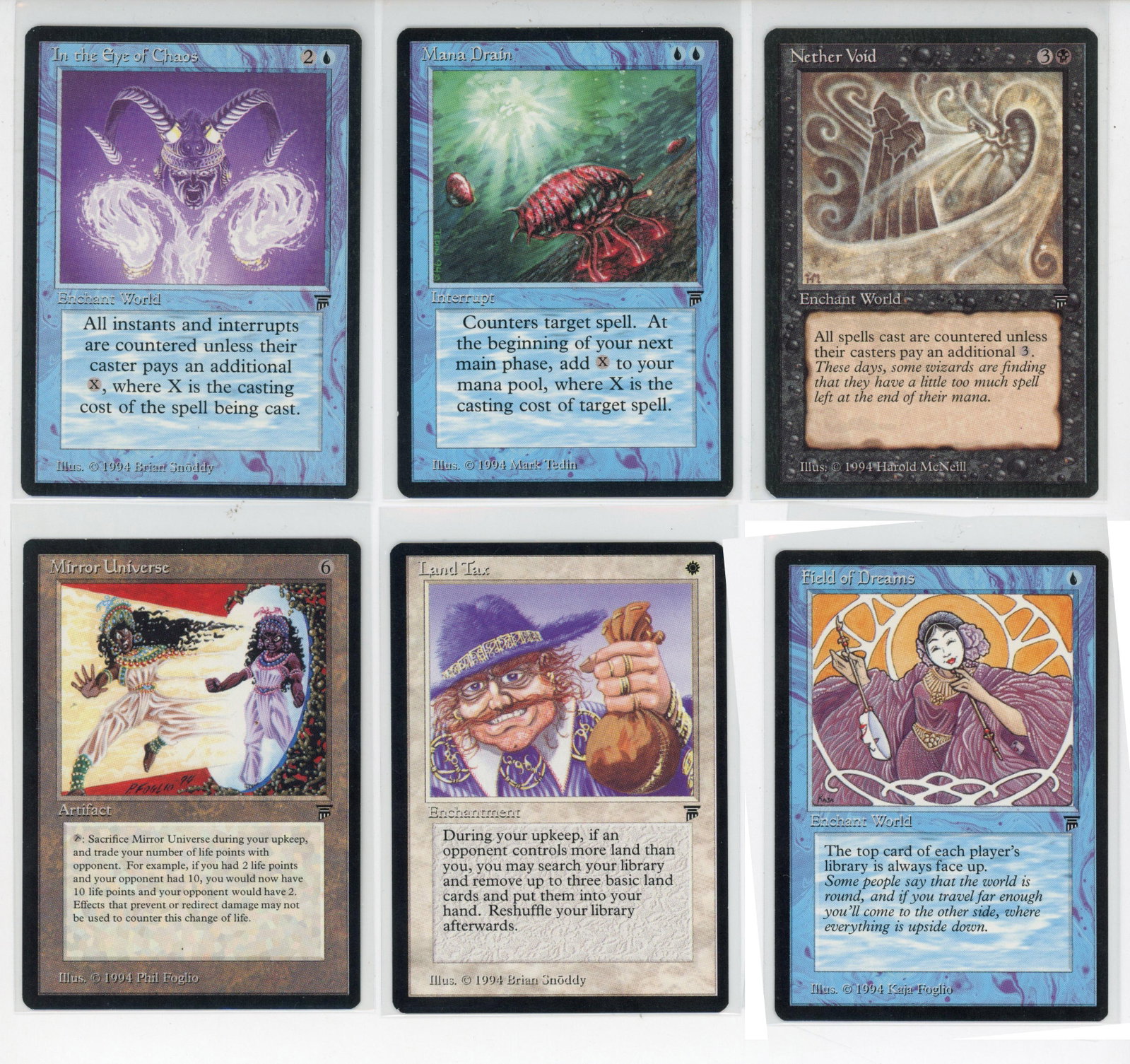 Legends - Complete Set (GD/EX) - 16