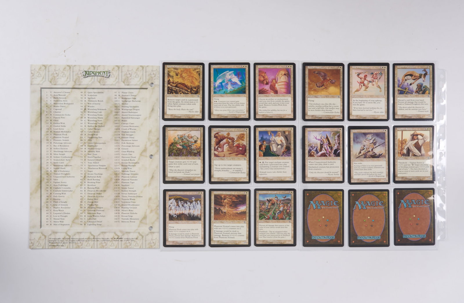 Judgment - Complete Set Inc. Foils - 2
