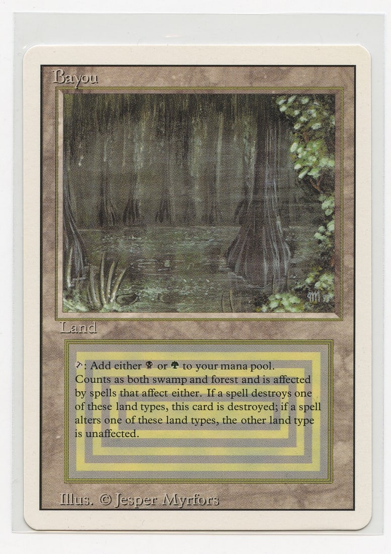 Bayou - Revised Dual Land (EX+) (1 of 2)
