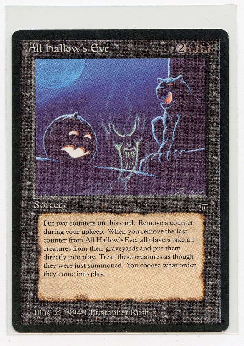All Hallow's Eve - Legends (EX): All Hallow's Eve from Legends, in Excellent condition with only minor surface and border wear.