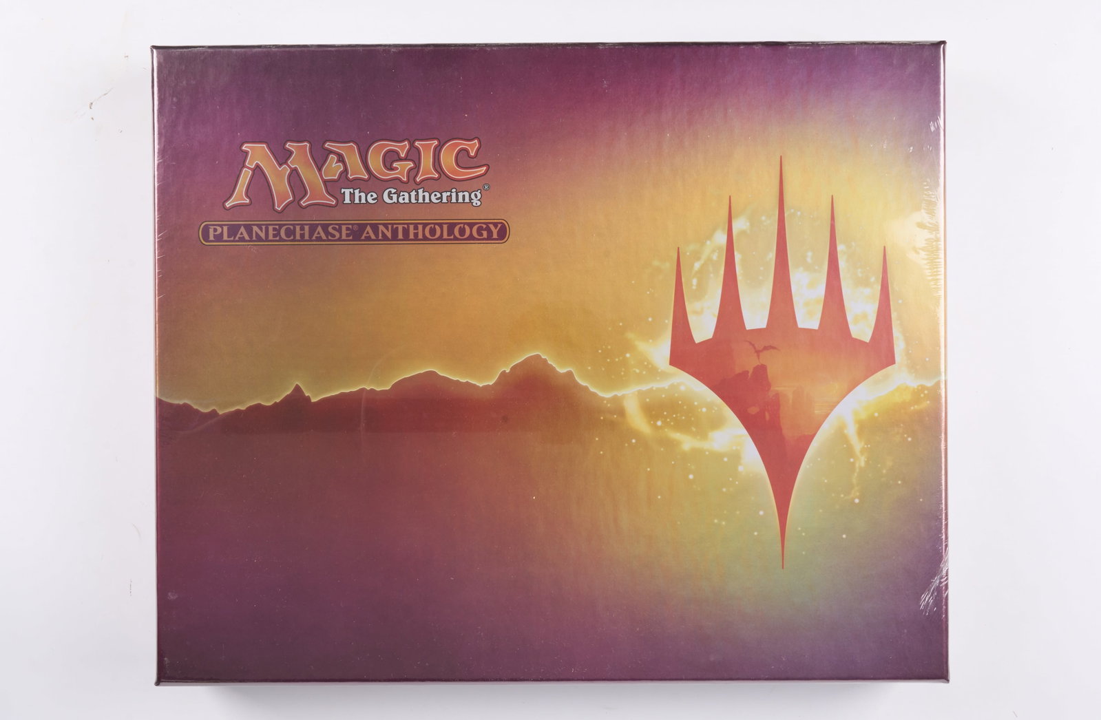 Planechase Anthology - Factory Sealed: The Planechase Anthology, still factory sealed. There are a couple of tiny rips on the original plastic wrapping.