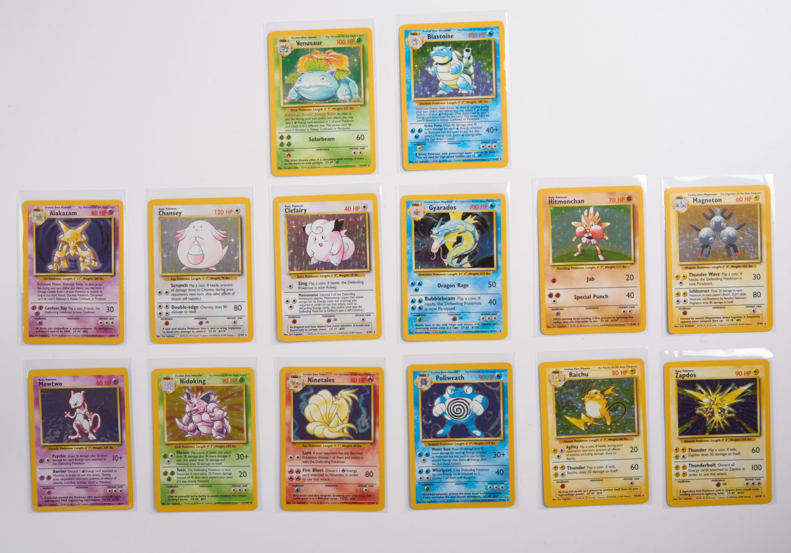 Base Set - Unlimited x14 Holo Set (1 of 2)