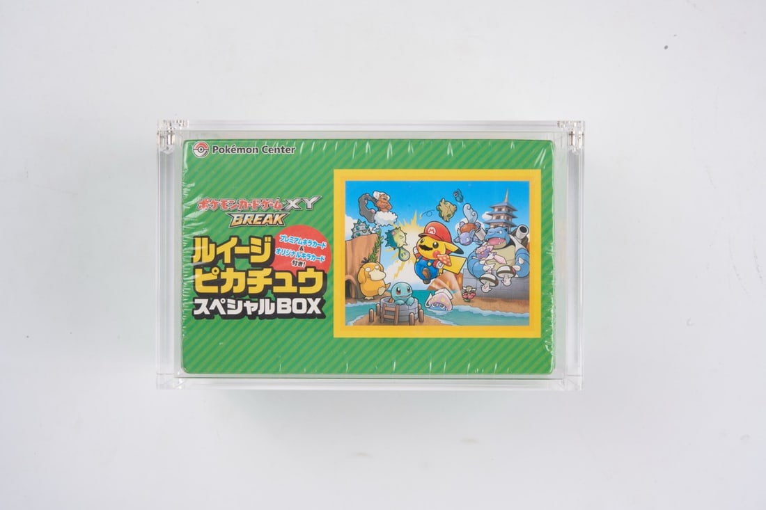 Luigi Pikachu Japanese Exclusive Box - Factory Sealed with Acrylic Case (1 of 3)
