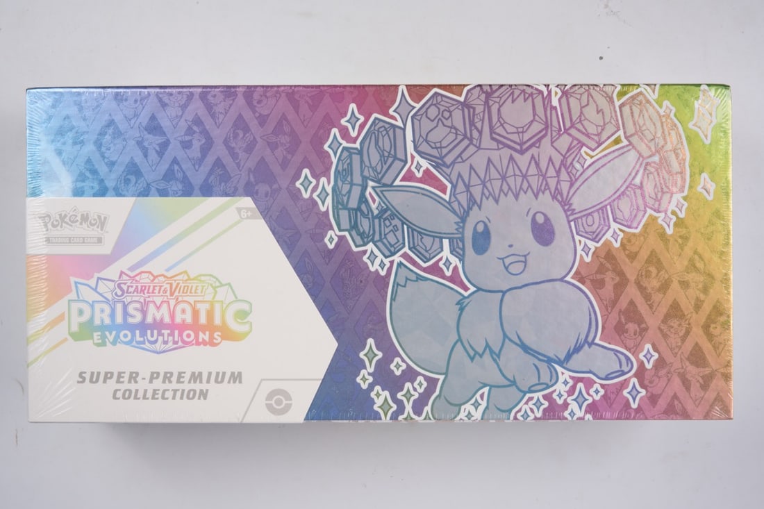 Prismatic Evolutions Super-Premium Collection sealed: Factory sealed and in great condition