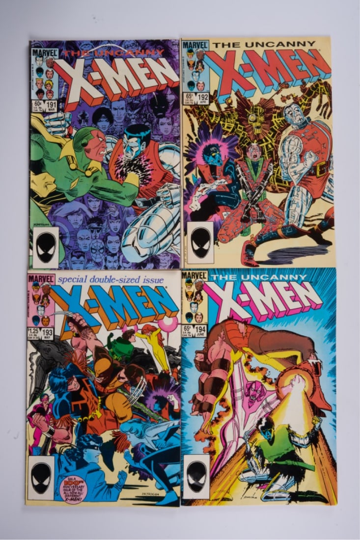 Uncanny X-Men Volume 1 (Marvel Comics, 1984-88) Bundle of 40: Uncanny X-Men Volume 1 (Marvel Comics, 1984-88) Bundle of 40.This bundle includes: The Uncanny X-Men #191 1st appearance of Nimrod, #192, #193 1st appearance of Firestar in mainstream continuity, #194
