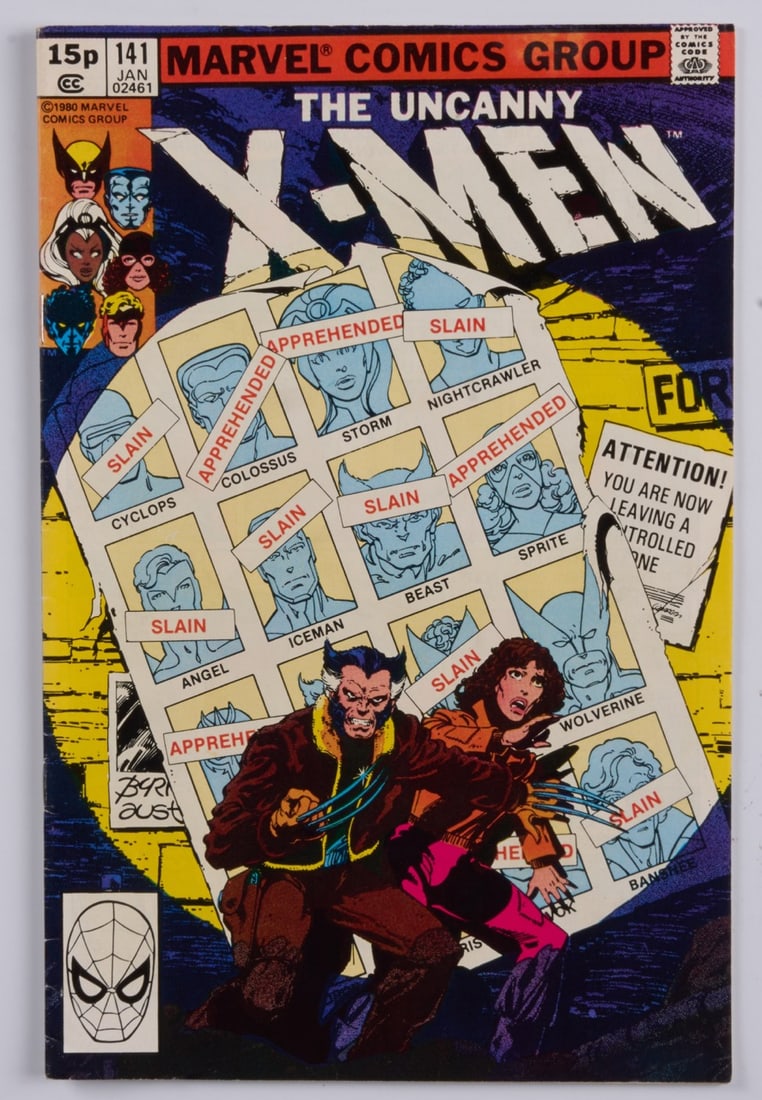 Uncanny X-Men #141 & #142 Days of Future Past Complete (Marvel Comics, 1980) (1 of 8)