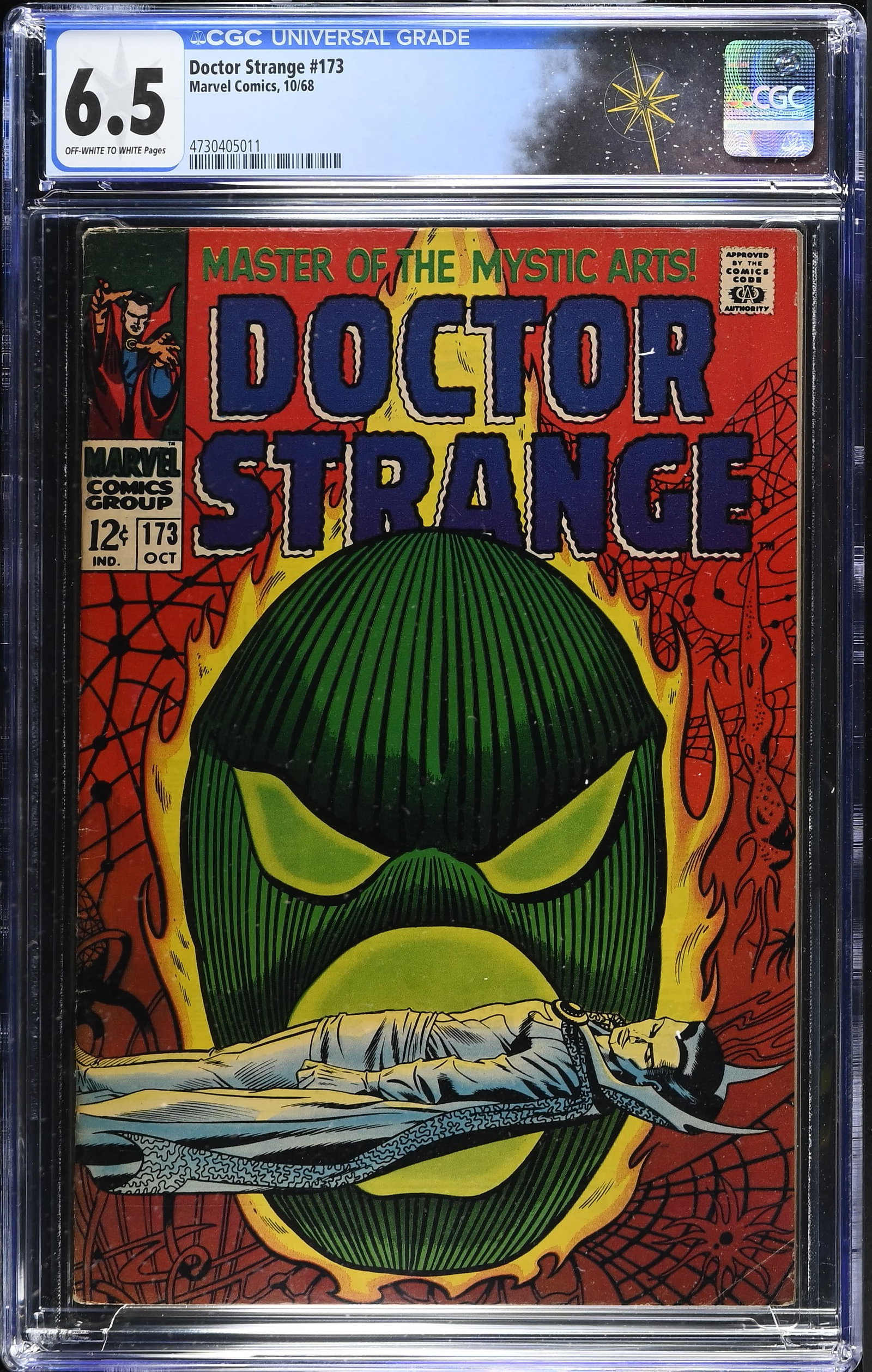 Doctor Strange #173 CGC 6.5 Dormammu and Umar Cover by Dan Adkins (Marvel Comics, 1968) Off-White to (1 of 2)