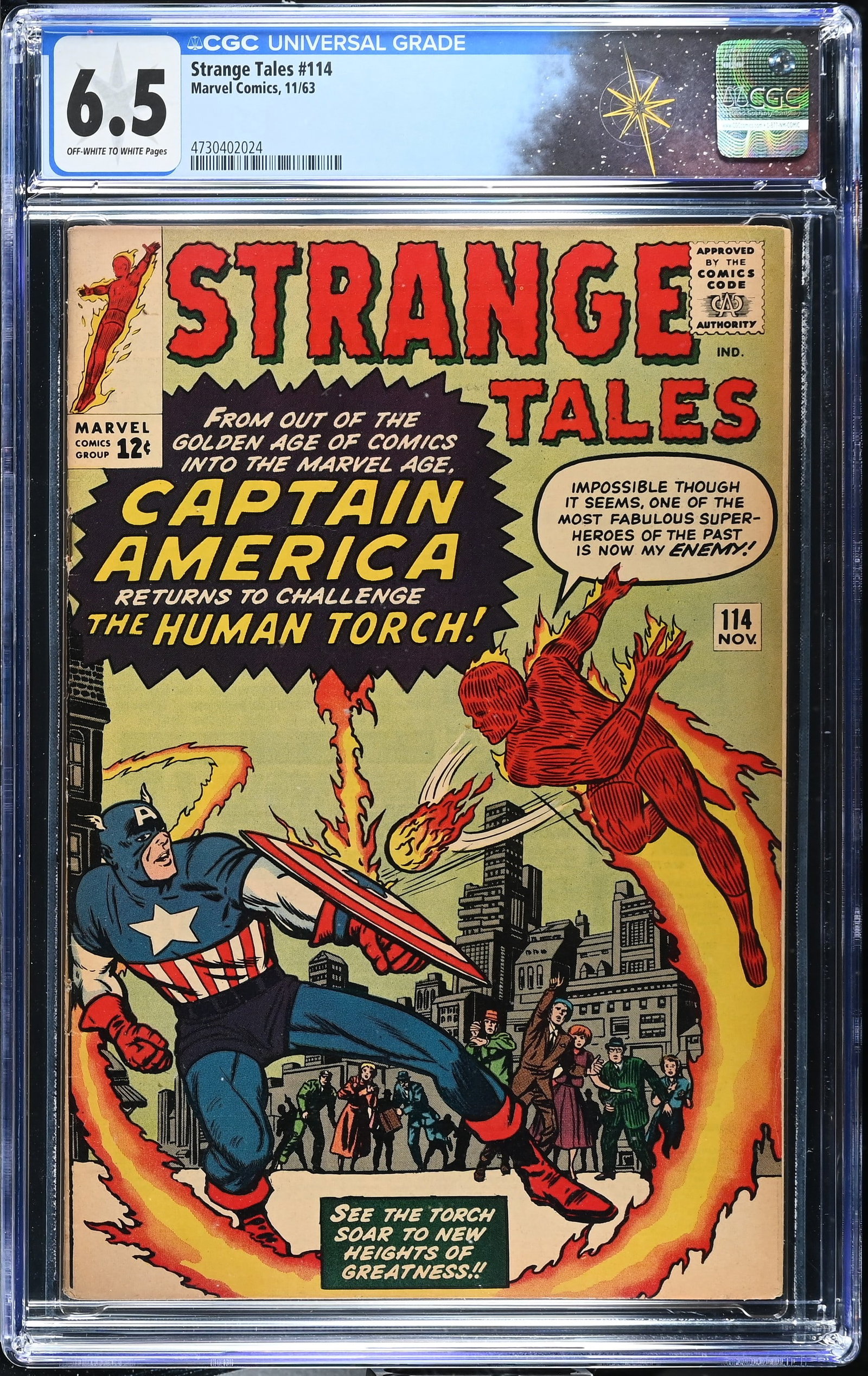 Strange Tales #114 CGC 6.5 2nd Baron Mordo Appearance & 3rd of Doctor Strange (Marvel Comics, 1963) (1 of 2)