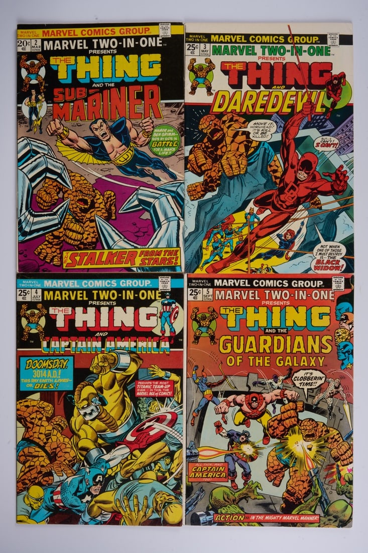 Marvel Two-In-One Present The Thing And... (Marvel Comics, 1973-77) Bundle of 28 (1 of 7)