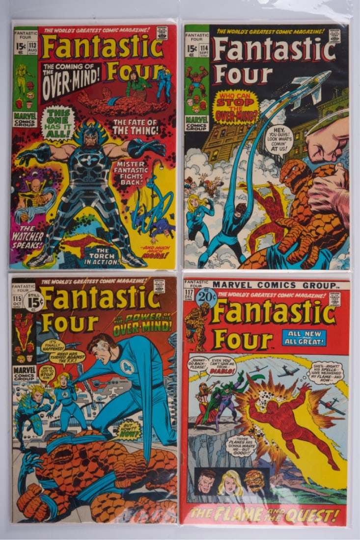 Fantastic Four Volume 1 Incomplete #113 to #149 (Marvel Comics, 1971-74) Bundle of 27 (1 of 7)