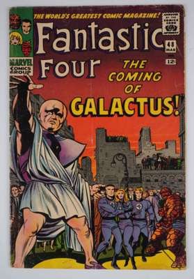 Fantastic Four #48 1st Appearance of Silver Surfer and 1st Galactus Cameo (Marvel Comics, 1966) (1 of 20)