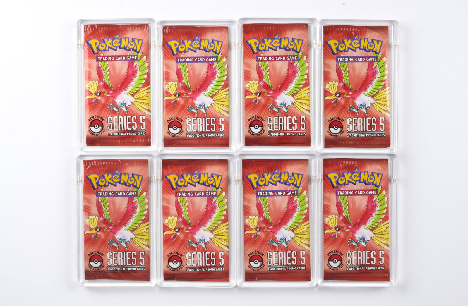 Pop Series 5 Booster Packs - X8 Units: X8 factory sealed booster packs of the Pop Series 5, originally released for exclusive events March 1st, 2007.These packs have the potential to contain some of the most coveted cards in the hobby toda
