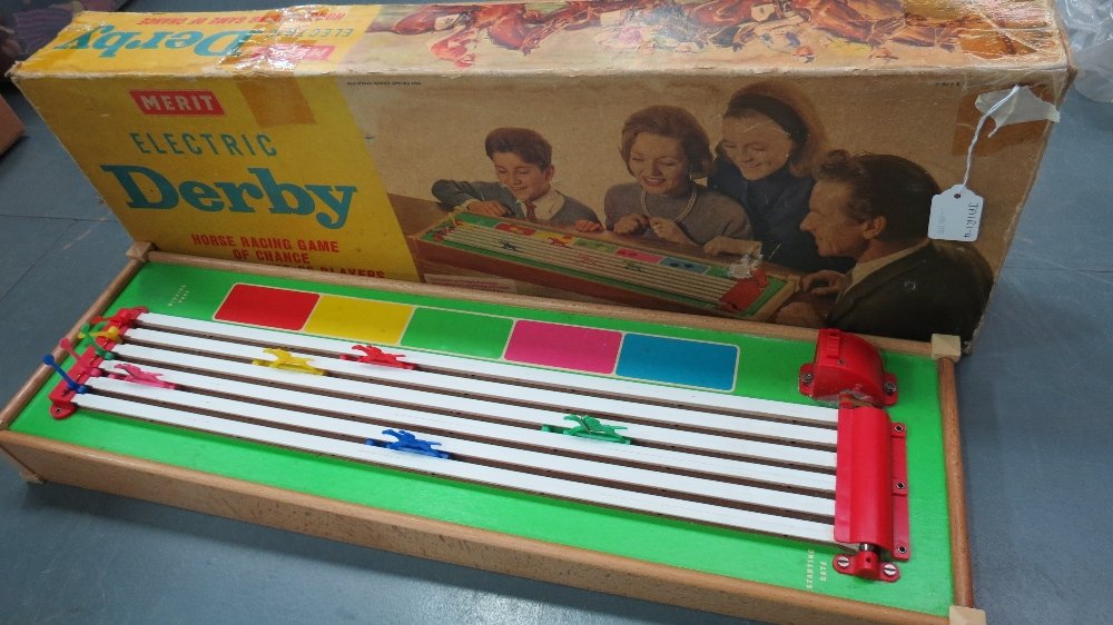 A Merit Electric Derby horse racing game Nov 22, 2013 Humbert