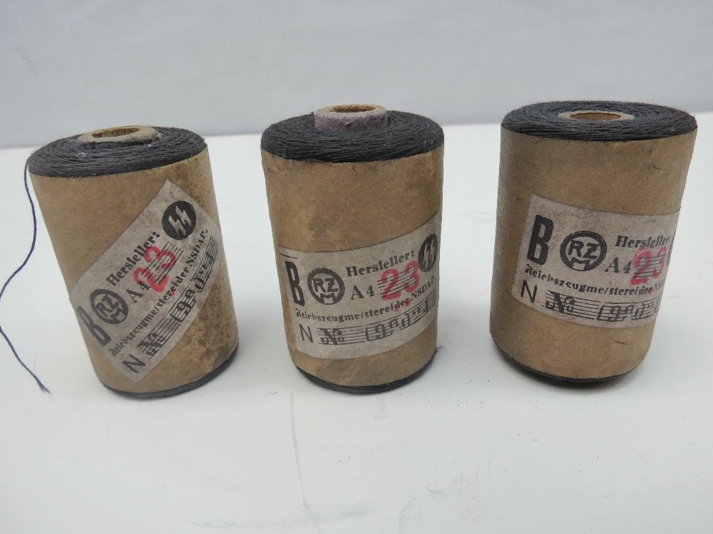 WW2 German SS uniform thread.: WW2 German SS uniform thread.