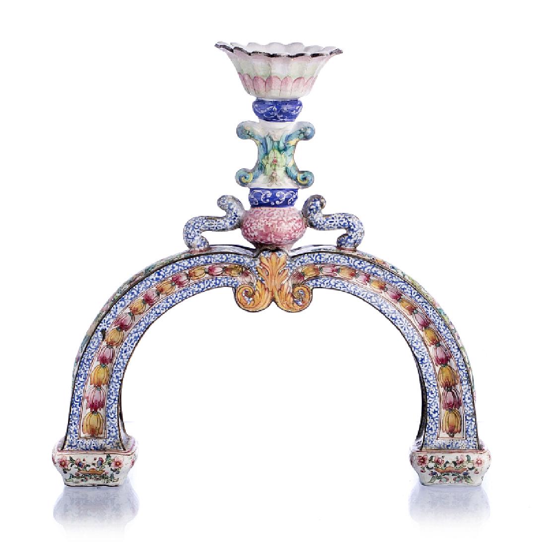 Candle holder in Canton enamel (1 of 1)