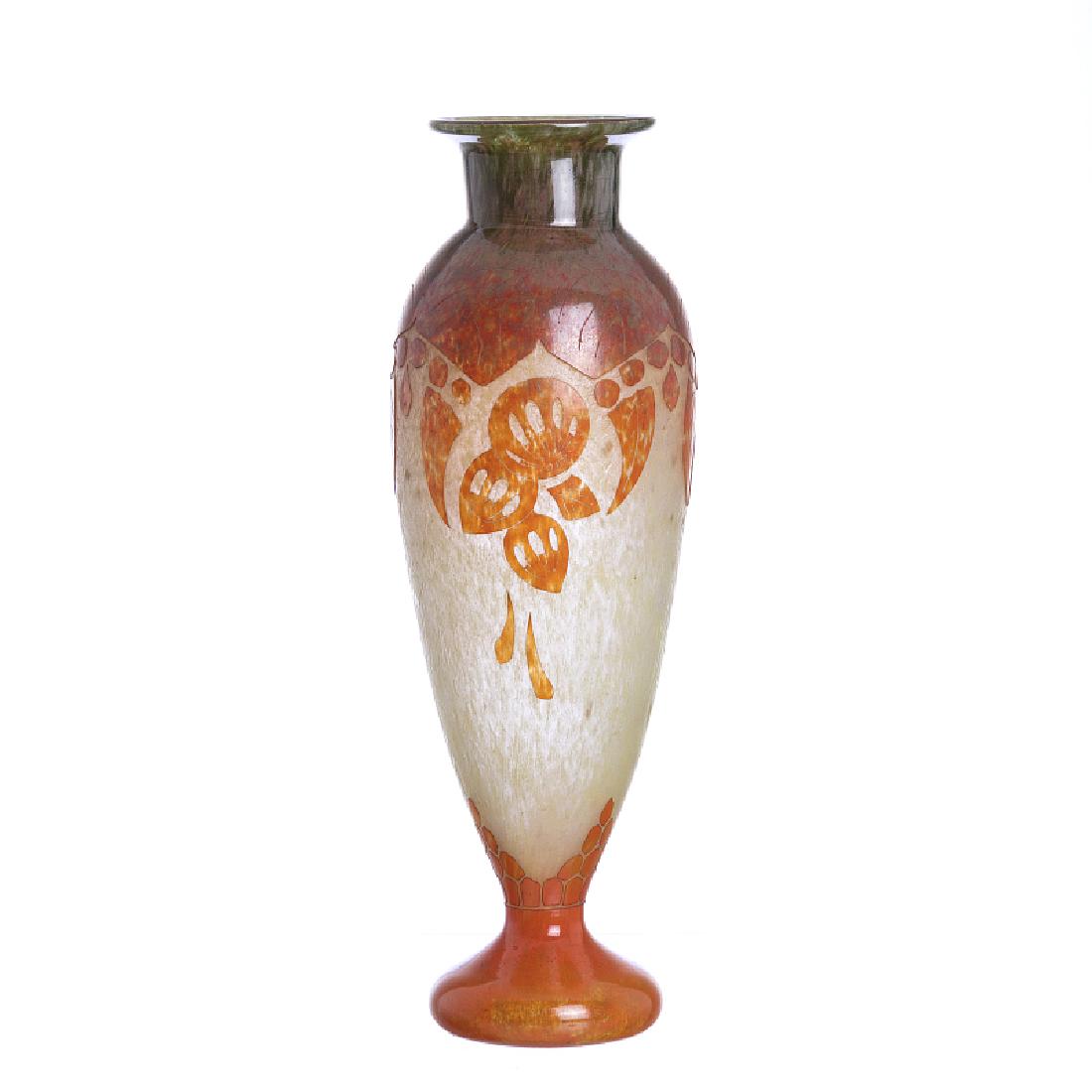 LE VERRE FRANCAIS / SCHNEIDER - Large Cameo glass (1 of 1)