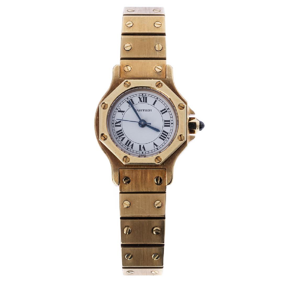 CARTIER  Wrist watch in gold (1 of 1)