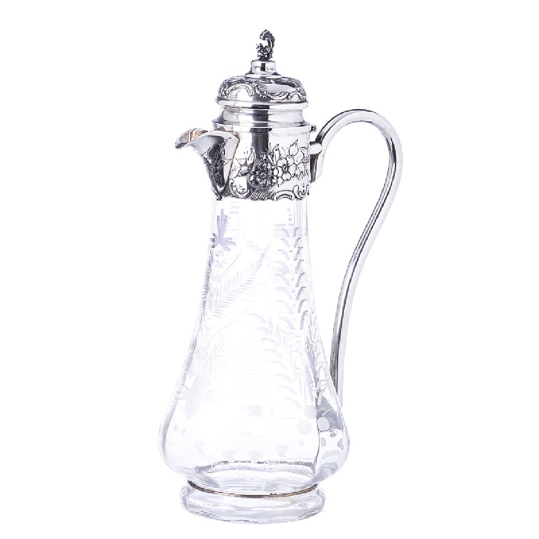 Jug in glass and silver (1 of 1)
