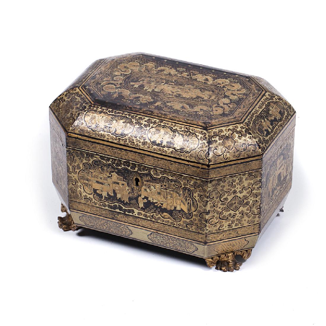 Tea box in lacquer (1 of 1)