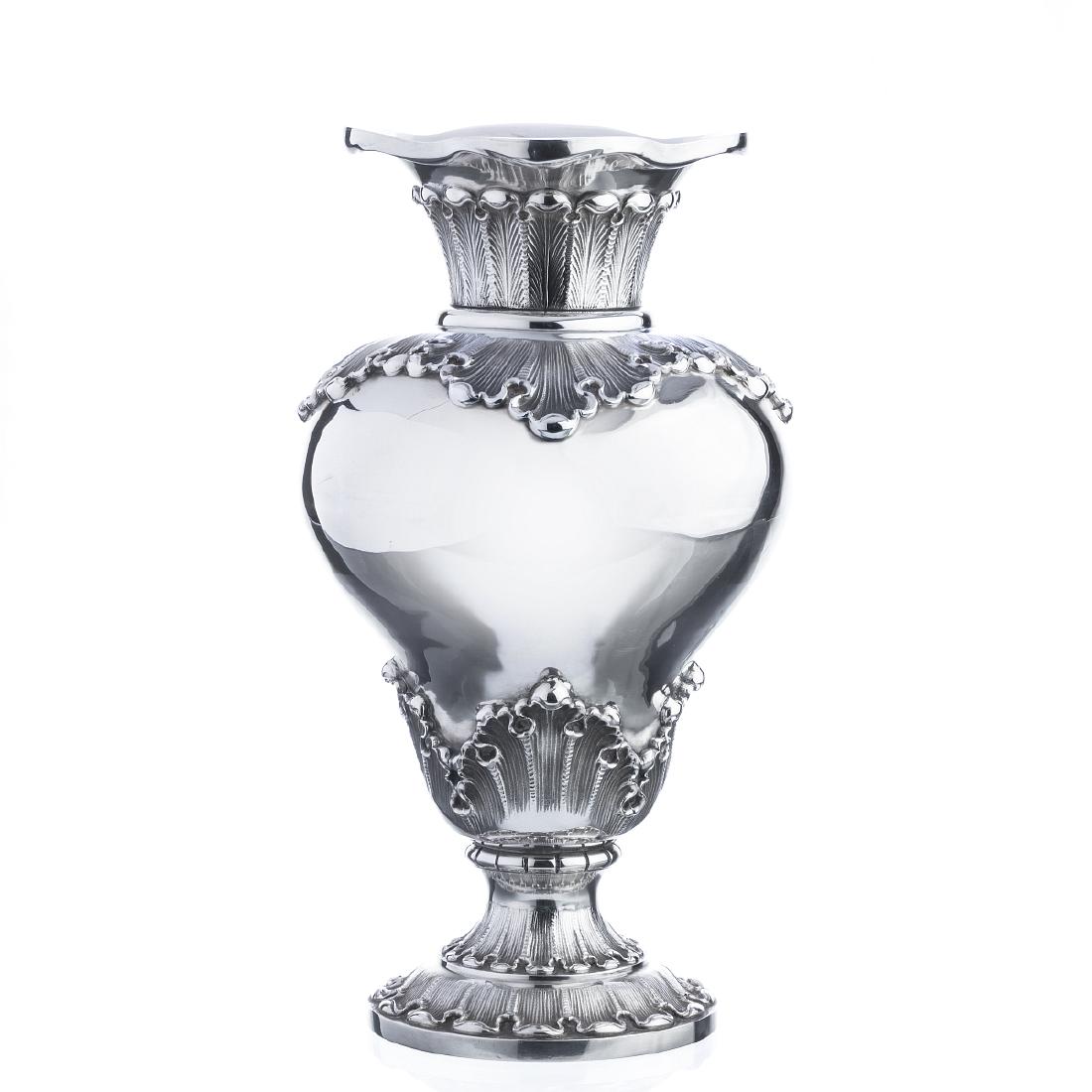 Large silver vase (1 of 1)