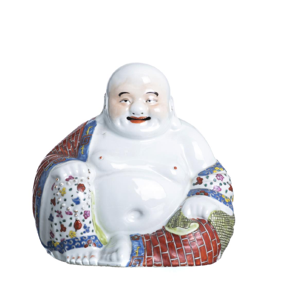 Chinese porcelain Buddha, Minguo (1 of 1)