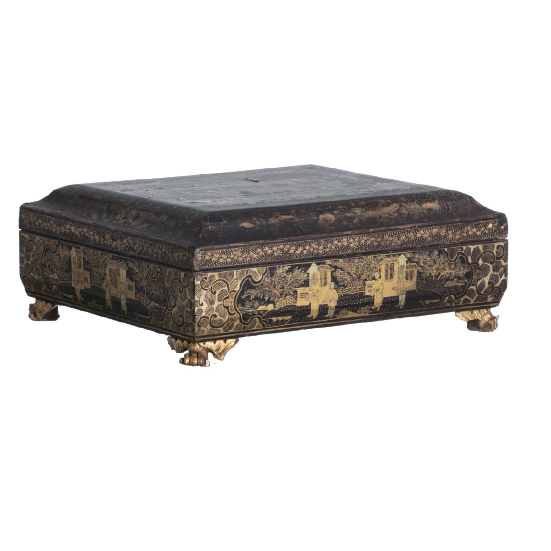 Chinese game box lacquer (1 of 1)