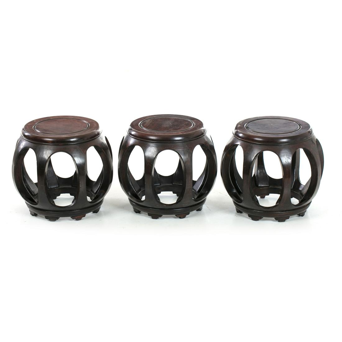 Three chinese stools, Minguo (1 of 1)