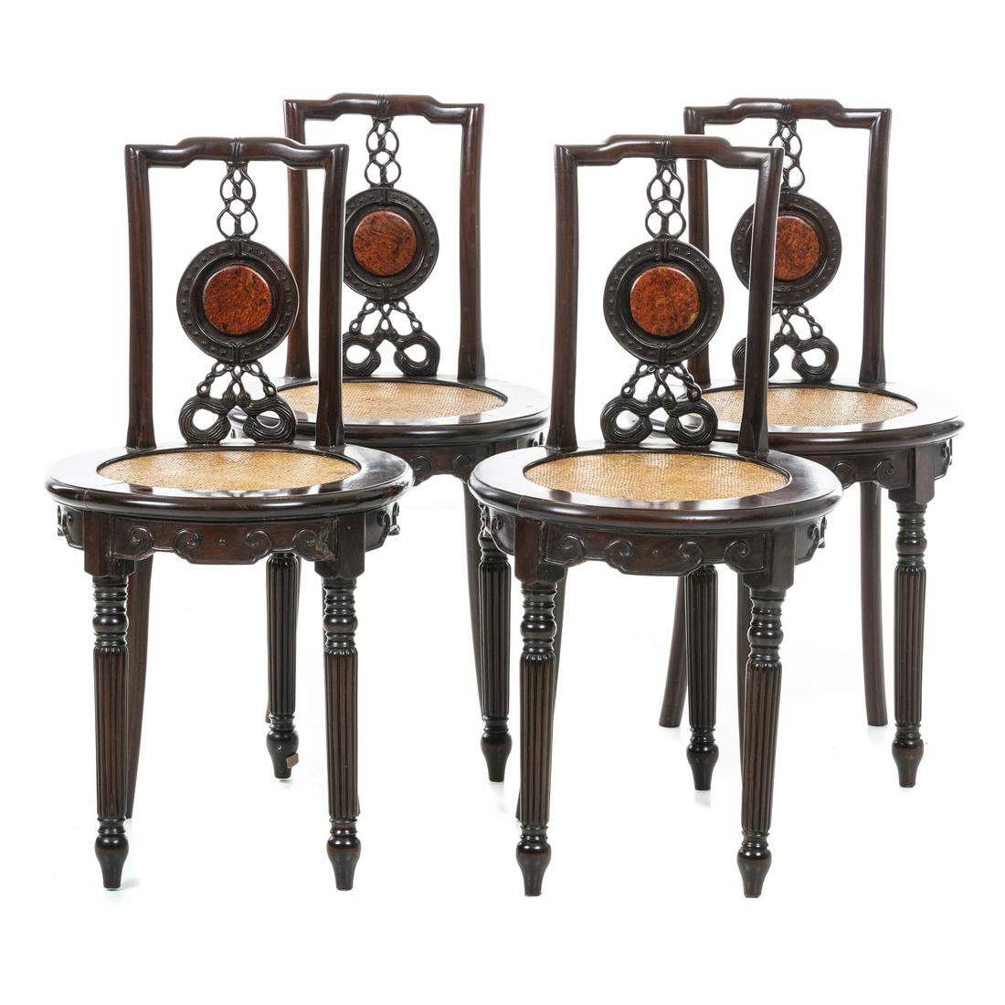 Four round chairs, Minguo (1 of 1)