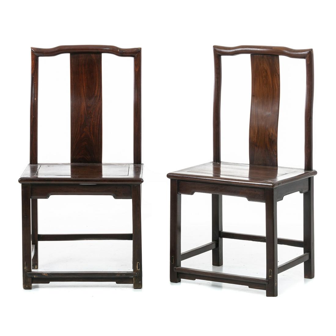 Pair of Chinese Chairs (1 of 1)