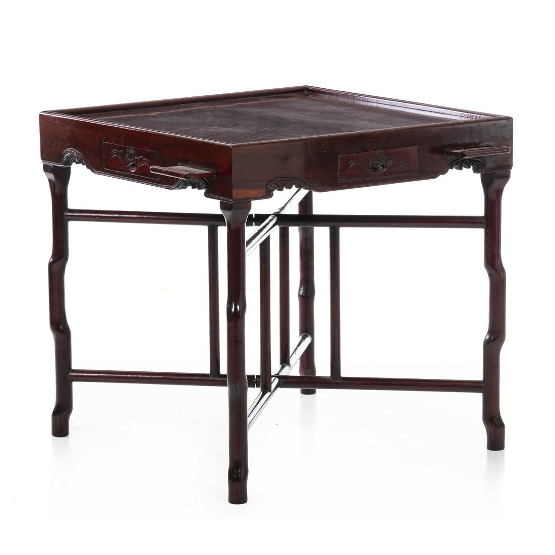 Mahjong table, folding feets, Minguo (1 of 1)