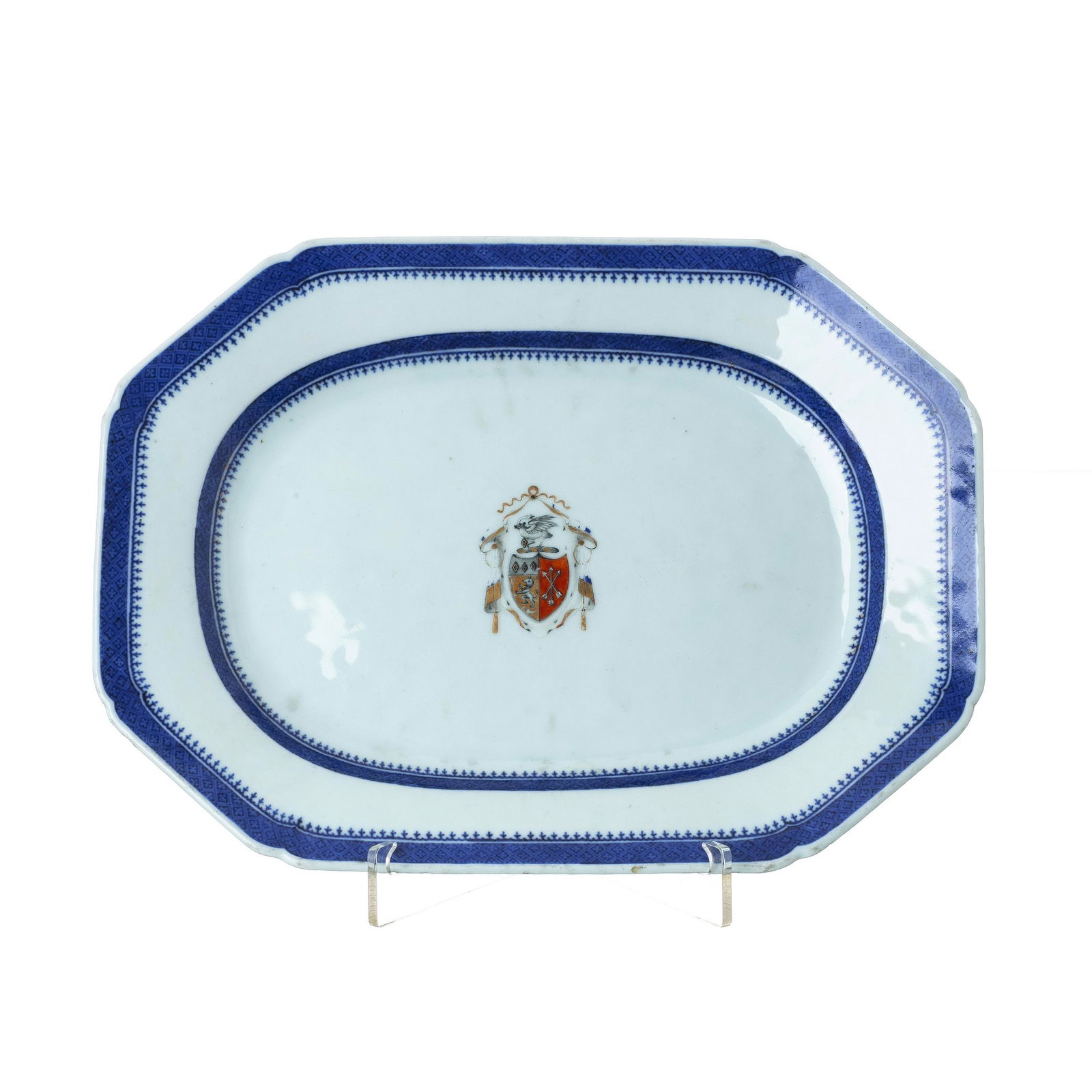 Chinese Porcelain Armorial Platter (1 of 1)